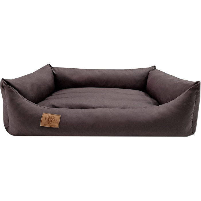 Крісло-лежанка для собак та котів Odol-Plu, 90x60 см, водонепроникне, коричневе