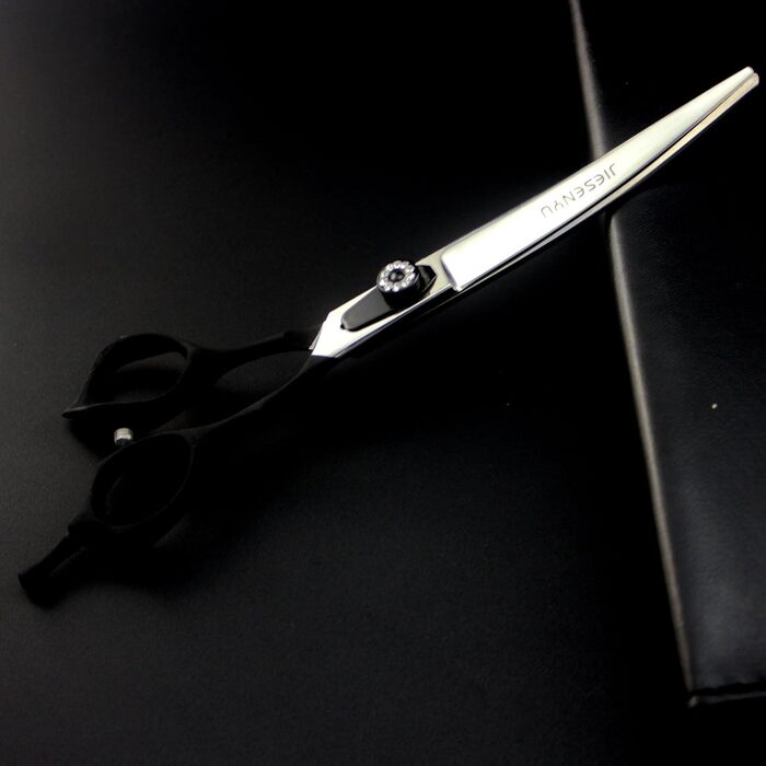 Набір професійних ножиць для грумінгу собак JIESENYU (6 дюймів) - 4 шт. (прямі, вигнуті, фінішні)