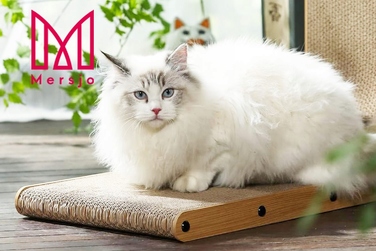 Кутовий кігтеточка для котів Mersjo SNAPPY 60 см 2в1