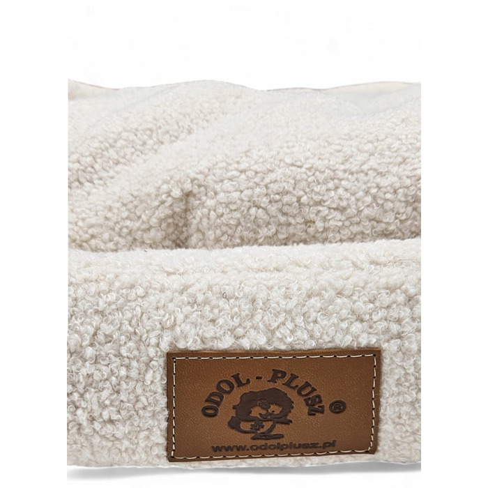 Лежак-диван для собак Odol-Plusz, бежевий, 70 см x 60 см