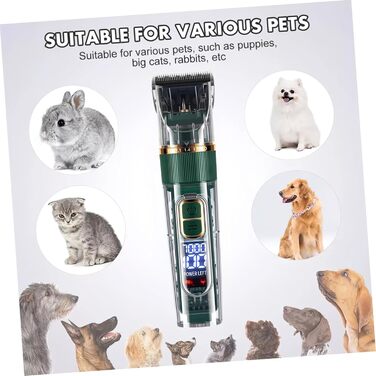 Набір для грумінгу собак POPETPOP: машинка для стрижки шерсті, акумуляторна, бездротова, тиха, з аксесуарами та гребінцями