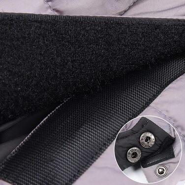 Зимовий теплий жилет для собак, водонепроникний, з відбиваючими елементами, для малих та середніх порід (Blue, XL)