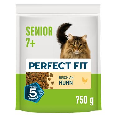 Сухий корм для дорослих котів Perfect Fit Senior 7+ з куркою, 7 кг