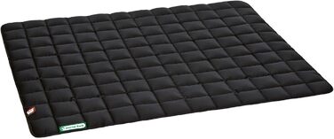 Килимок для собак Doctor Bark – м'який, якісний, для великих собак, міцний, для дому та вулиці, можна прати до 95°C (XL, 120x100 см, Чорний)