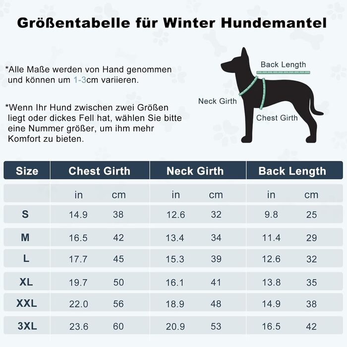 Водонепроникний зимовий теплий накид для собак FeimaX з отвором для шлейки, чорний, S
