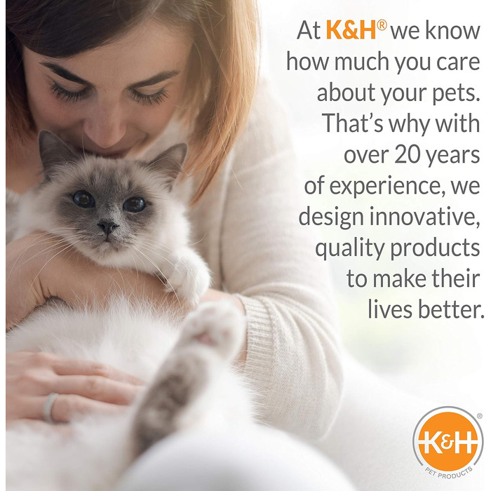 Електричний килимок для котів K&H Thermo-Kitty Fashion Splash, мокко, круглий, 45,7 см