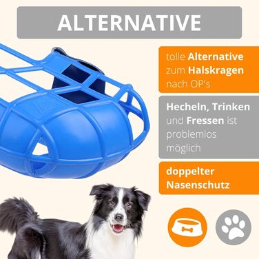 Нашийник-маска для собак AMATHINGS Super Kennel Soft з м'якою накладкою на ніс. Ідеально для вигулу, майданчиків для собак, вольєрів та перегонів (Рожевий)