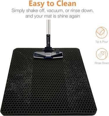 Килимок для котячого туалету Ycozy Katzenklo Matte Groß 76 x 61cm - вологостійкий, з оксфордської тканини, контролює розсипання наповнювача