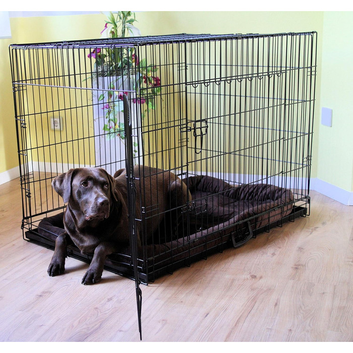 Клітка для собак MYPETS X-Treme Safe з піддоном, для дому та вулиці, 91x60x66 см
