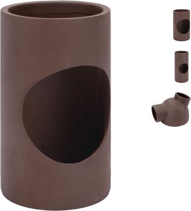 Тунель-притулок для хом'яків, мишей, щурів Niteangel Keramik (Великий)