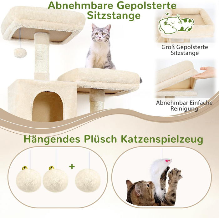 Котячий будиночок Globlazer Kaktus XXL 195 см: будиночок, лежанка, гамак, когтеточка для котів