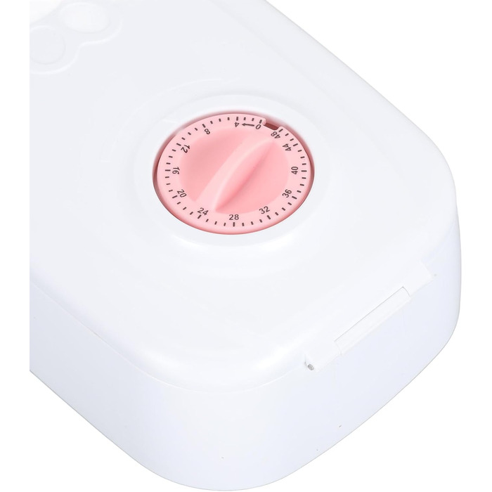 Автоматичний диспенсер для котячого корму з охолоджуваним відсіком, годівниця для малих собак, сухий/вологий корм, програмована годівниця (РОЖЕВИЙ)