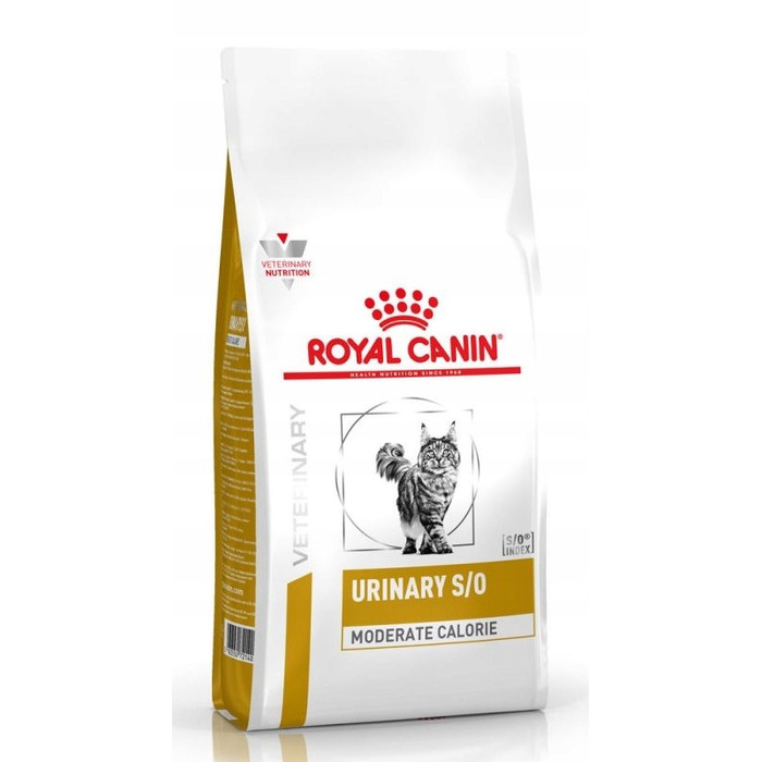 Сухий корм Royal Canin Veterinary Diet Urinary S/O Moderate Calorie для котів, 9 кг