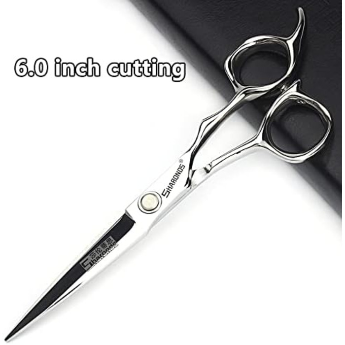 Професійний набір перукарських ножиць 6 дюймів, нержавіюча сталь, багатофункціональний (3 шт.)