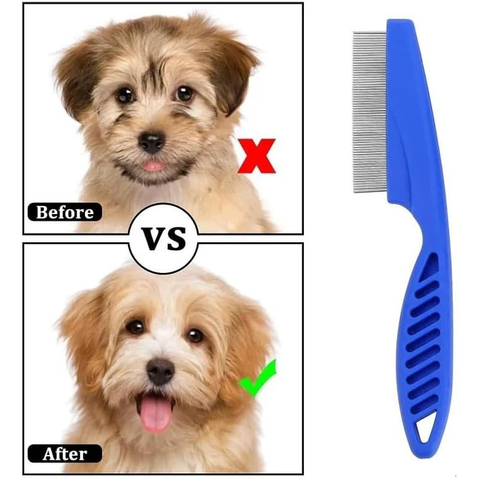 Щітка для собак, інструмент для догляду за шерстю, професійна щітка для собак (Помаранчевий)