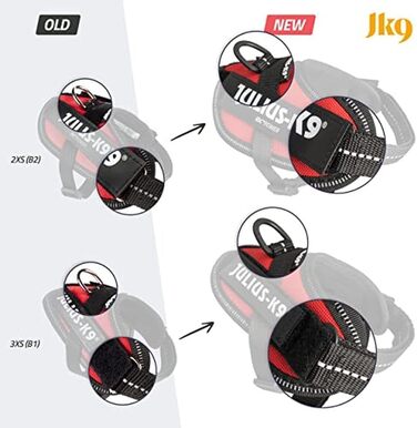 Шлейка Julius-K9 IDC Powergeschirr, розмір 2XL/3, Reggae Canis