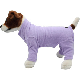 Теплий флісовий лежак для собак, супер м'який, стійкий до погодних умов (фіалковий, XS), X-Small фіалковий