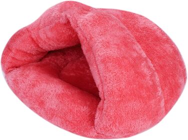 Кімната-ліжко для собак та котів ITODA: м'яке, тепле місце для відпочинку вдома (рожевий)