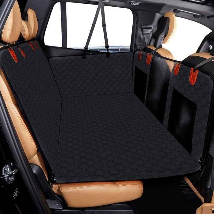 Подовжувач сидіння заднього ряду, чохол для автосидіння для собак, надувний матрац для кемпінгу, гамак, туристичне ліжко, не надувний матрац для авто, SUV, вантажівка, чорний