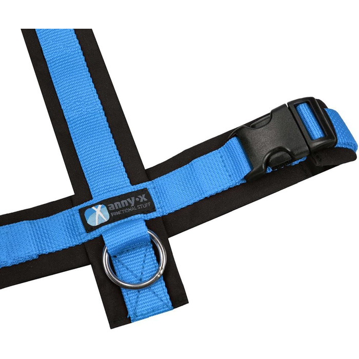 Іграшка для собак Anny·x Fun Hundegechirr: звук, різні кольори (чорний, синій, L)