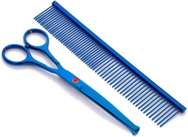 Набір професійних ножиць для грумінгу домашніх тварин 4,5-6,5 дюймів, з нержавіючої сталі, безпечні закруглені кінчики