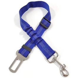 Автомобільний повідок для собак, безпечний, регульований, еластичний, 2 шт. (блакитний)