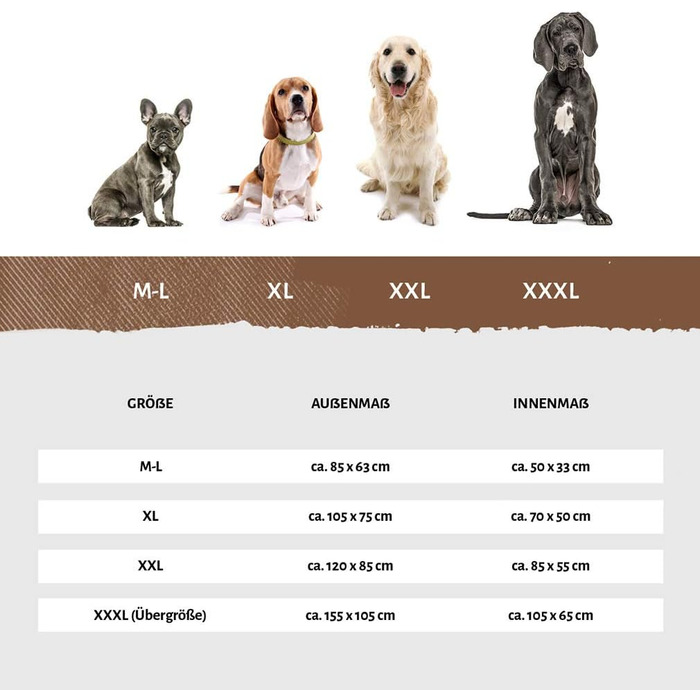 Лежак для собак Knuffelwuff Sidney XXL 120x85 см сірий, знімний чохол, штучна шкіра, легке очищення, для великих і малих собак