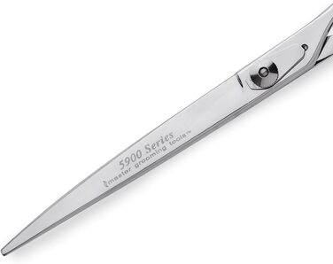 Професійна вигнута ножиця для грумінгу собак Master Grooming Tools 5900 Series – японська нержавіюча сталь, 20,3 см