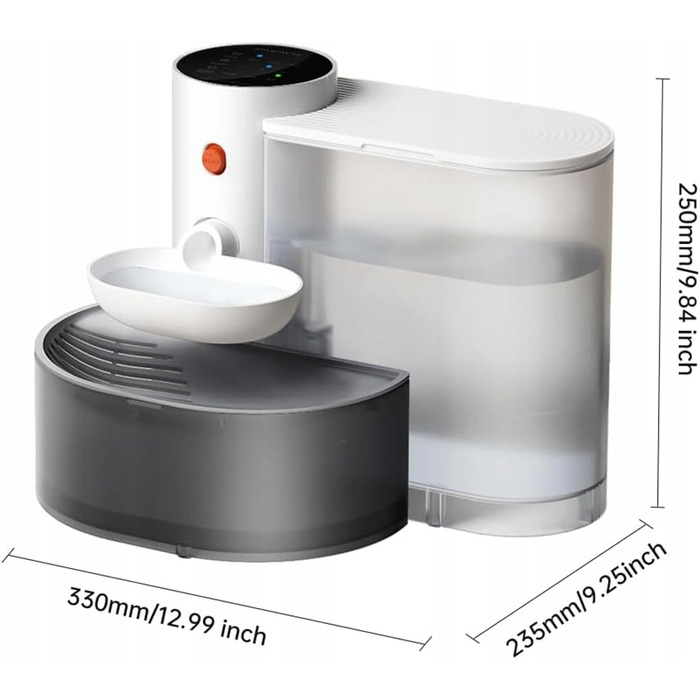 Автоматична фонтан-поїлка для котів, миска з автоматичним подачею води, 3 літри