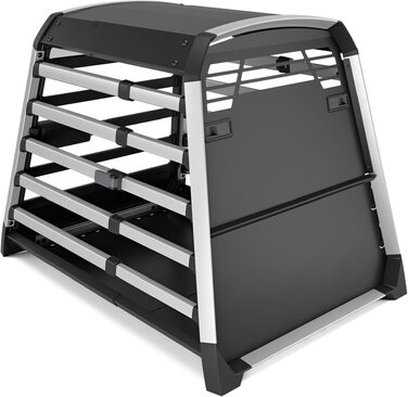 Трейлер для собак Thule Allax XXL, чорний/алюміній - переноска для собак у машину