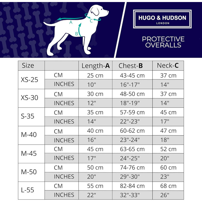 Відбиваюча куртка для собак Hugo & Hudson з капюшоном, вітрозахисний зимовий одяг, помаранчевий (сірий, L55)