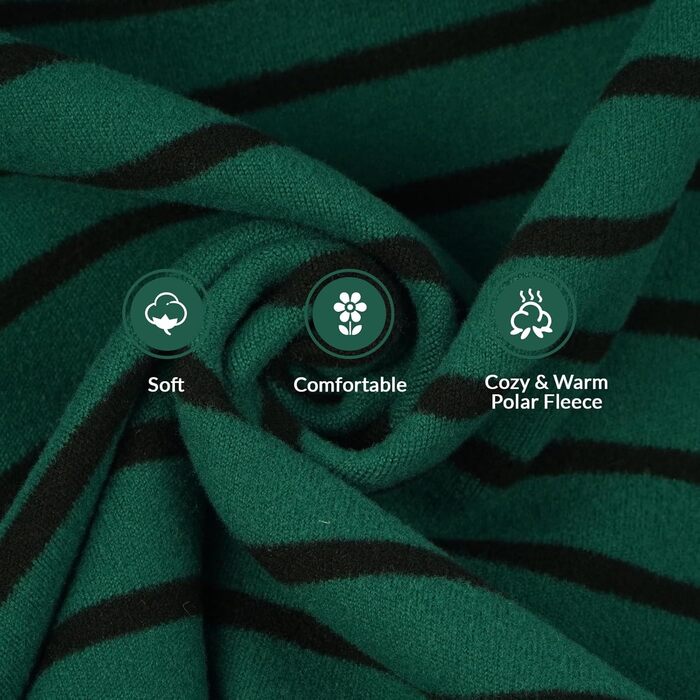 Теплий зимовий пуловер для собак з флісу (зелений, L)