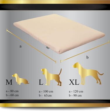 Килимок для собак FORTISLINE Capri (L, 100x65 см, сірий)