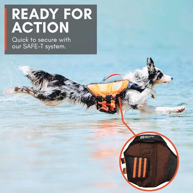 Рятувальний жилет для собак Non-stop dogwear Protector, розмір 6, для плавання, SUP, реабілітації
