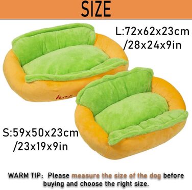 Ортопедичне ліжко для собак Коргі, зручне, з пам'яті ефекту, антистрес, кошик з плетіння, L 50 x 40 x 18 см