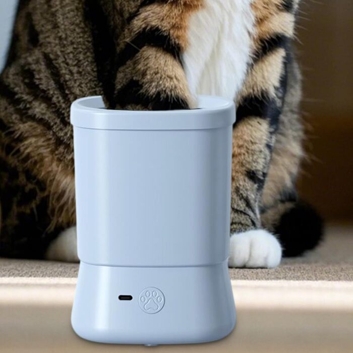 Очищувач лап для собак Lnhgh: мийка для собак з анти-розбризкуванням, 2 швидкості, для дому, подорожей, відпочинку на природі