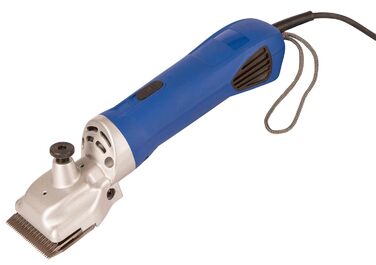 Машина для стрижки худоби та коней Kerbl Farm Clipper 4, 200 Вт, 31/15 зубців, блакитна