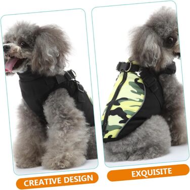 Теплий зимовий костюм для собак GLEAVI з поліестеру для маленьких собак. Зносостійкий костюм для цуценят, зручний одяг для собак у холодну погоду