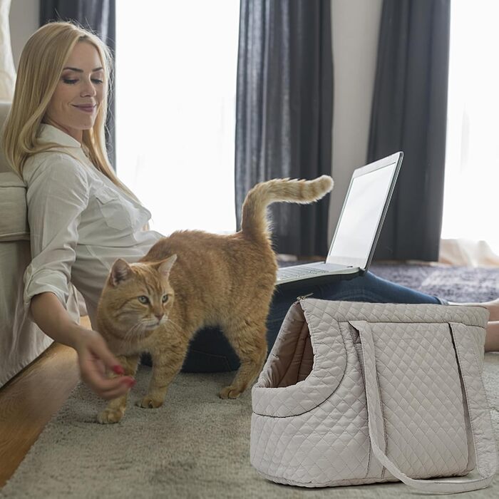 Грошова сумка для собак, бавовняна сумка-переноска для котів, легка зимова сумка, портативна для котів, цуценят, кошенят