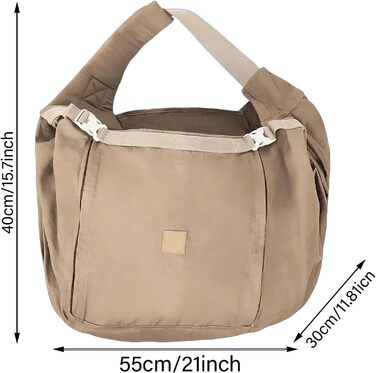 Сумка-переноска для собак – рюкзак-переноска для подорожей, зручна переноска-слінг для собак, портативна сумка-тримач | для цуценят, маленьких собак, котів, для активного відпочинку, прогулянок