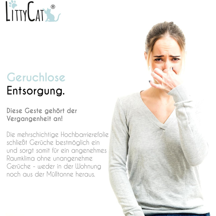 Littycat: Запасні касети для туалету котів, сумісні з оригіналом, 3 шт.