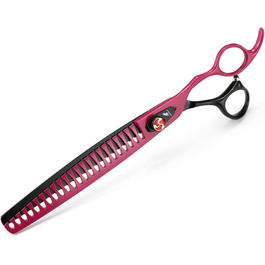 Ножиці для грумінгу домашніх тварин 8 дюймів, для собак та котів, з зубчастими лезами