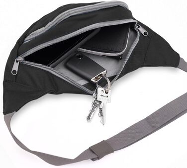 Сумка для ласощів для собак з персональним ім'ям | Сумка для дресирування собак | Чорний/Світло-блакитний