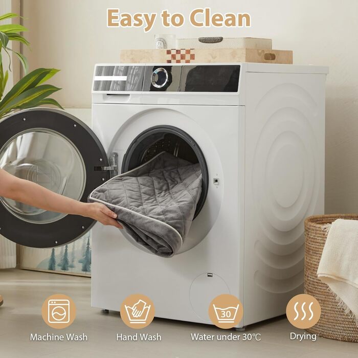 Ортопедичні лежанки для собак великих порід WNPETHOME, великі водонепроникні лежанки з знімним, пральним чохлом та антиковзким дном, килимок з пінополіуретану для домашніх тварин, сірий, 155 x 110 x 10 см