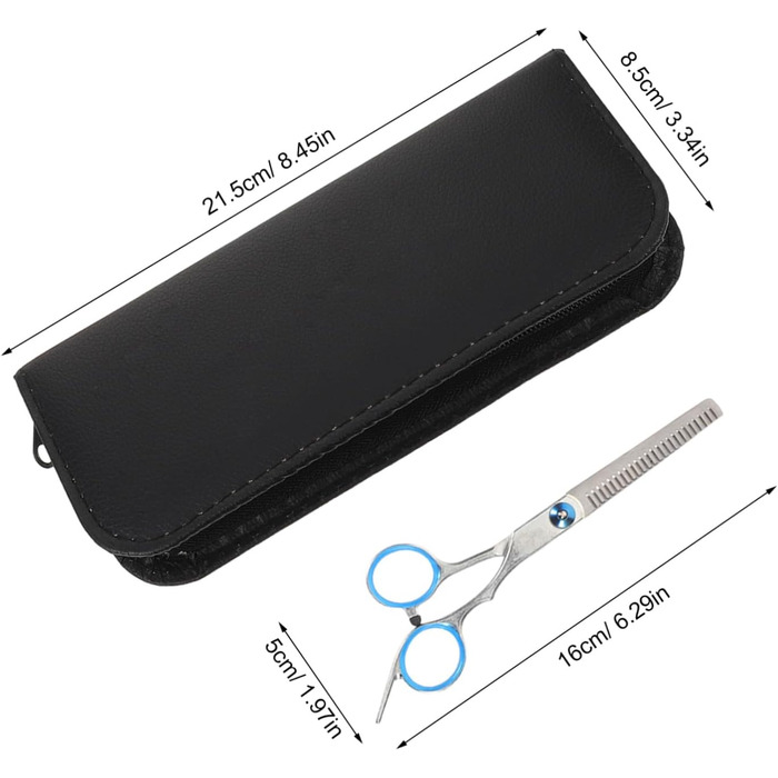 Професійні ножиці для грумінгу собак MILISTEN: набір з вигнутими та прямими ножицями з цинкової сплави, ергономічні