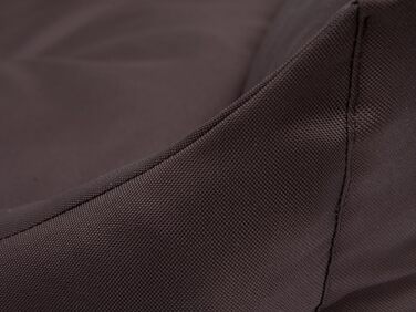 Крісло-ліжко для собак, м'яке лежання, крісло-кошик для тварин, 82 x 60 см, чорний колір, еко-жулль (XXL, коричневий)