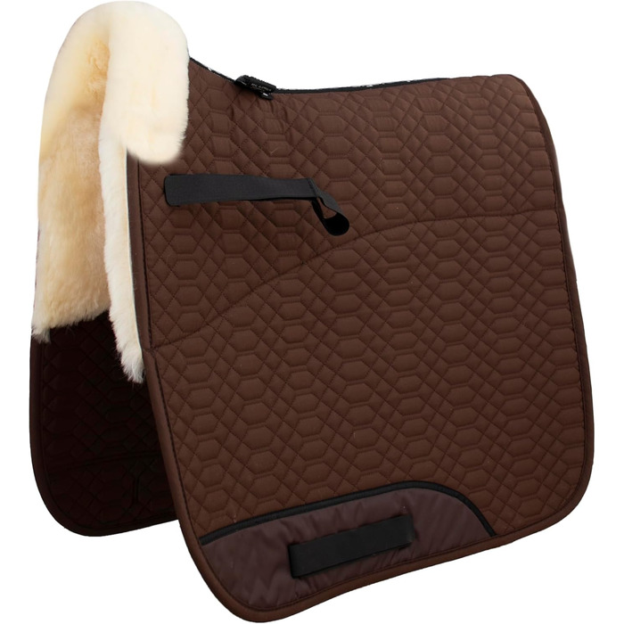 Підкова Engel Reitsport для виїздової їзди з овечкою, сіра, середньої м'якості | Підкова для коней