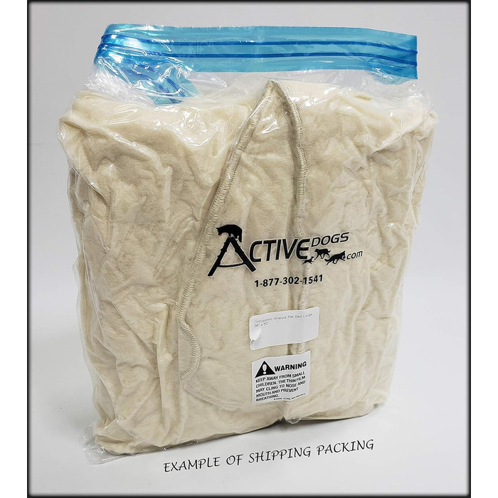 Activedogs Sherpa Hundebett: антибактеріальне, машинне прання, 46x51 см