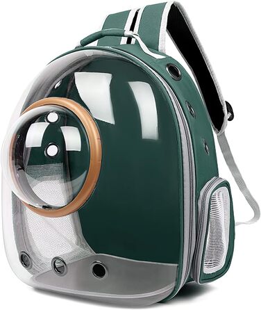 Рюкзак для кота/собаки Galatée, прозорий, водонепроникний, 35x45x28 см
