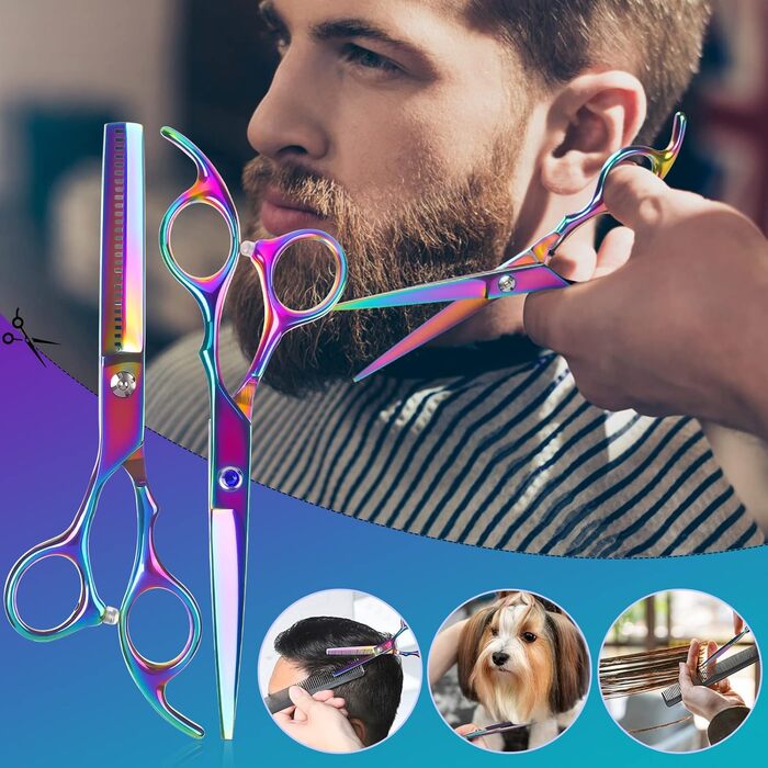 Набір 4 в 1 з 6 лезами, чорний колір